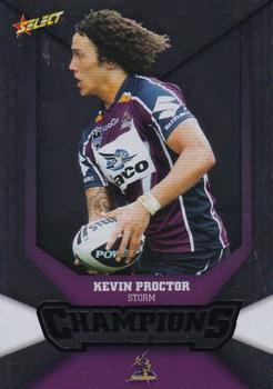 2011 NRL Champions - Silver Parallel #SP84 Kevin Proctor Front